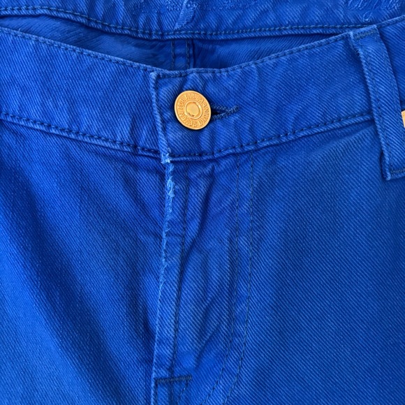 7 for All Mankind Blue Distressed Jeans - Picture 5 of 14